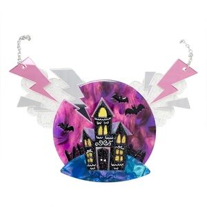 Happy Hauntings Halloween Necklace by Lipstick & Chrome